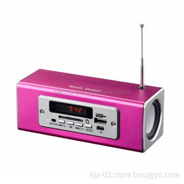 U-disk Speaker with FM Radio